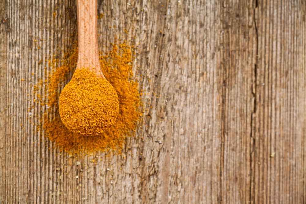 Curry powder used as a plant matrix for iron analysis and mineral content verification in food products