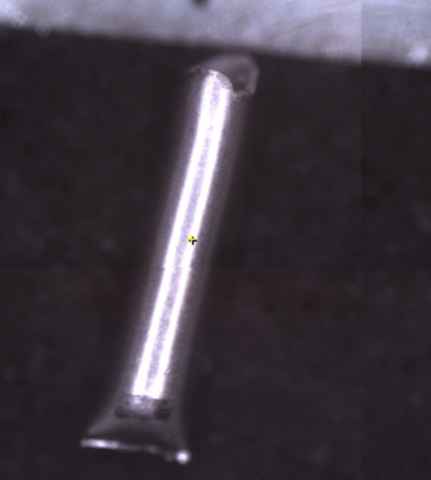 Casos de Éxito Comparative analysis of detected and undetected metal needles in in-line metal detection systems.