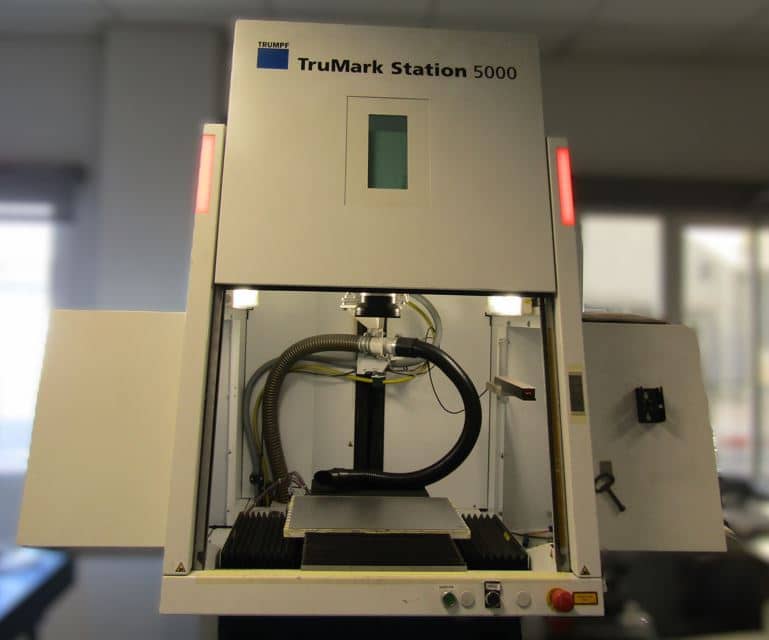 Marking laser