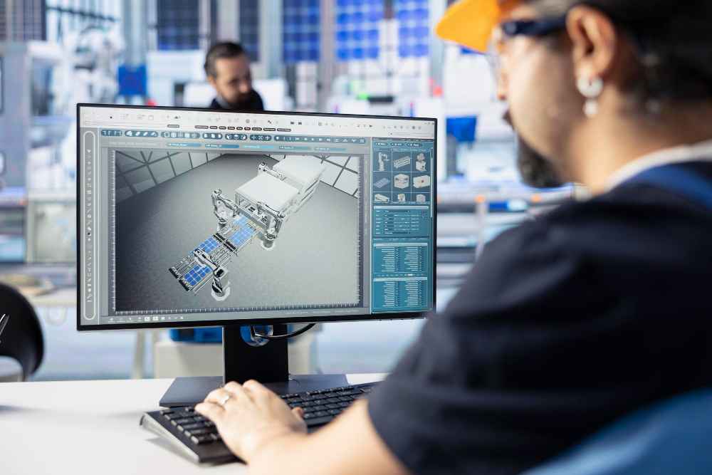 Cómo replicar un componente cuando no existen planos técnicos Ingeniero generando modelo CAD de un componente industrial para replicar una pieza sin planos