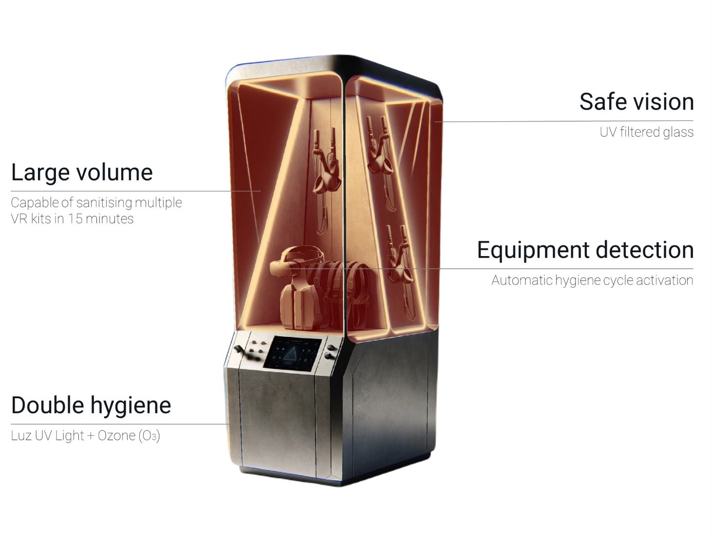Development of a New Device for the Disinfection of Shared Equipment in Recreational Rooms Development of a New Device for the Disinfection of Shared Equipment in Recreational Rooms