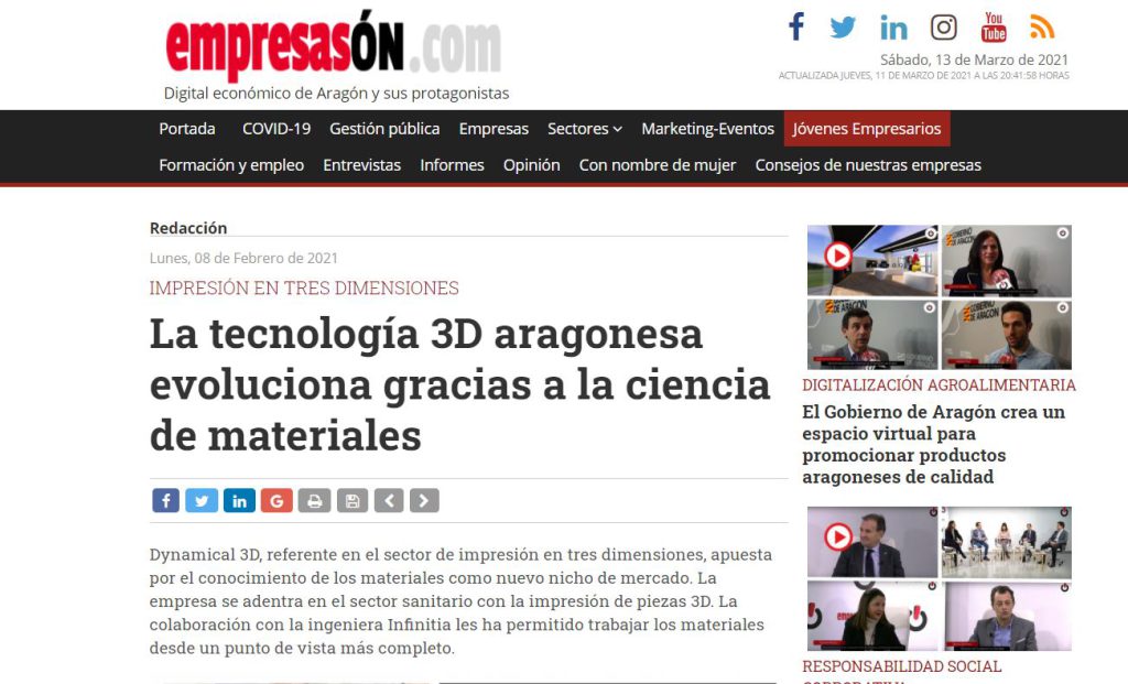 Infinitia in the media dynamical3