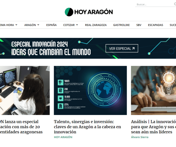 Hoy Aragón Especial innovación (1) Hoy Aragón Especial innovación (1)