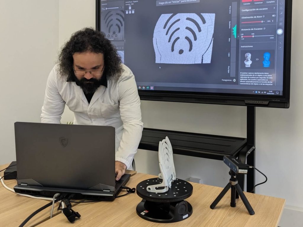 3D scanning and digitization of parts 3D scanning and digitization of parts
