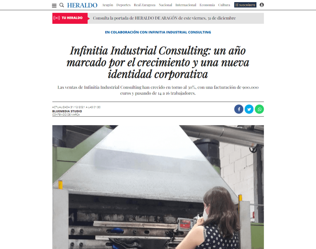 Infinitia in the media INFINITIA-Industrial-consulting