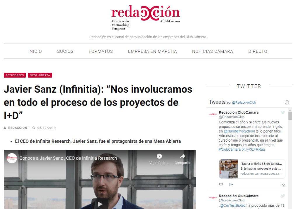 Infinitia in the media Infinitia in the media