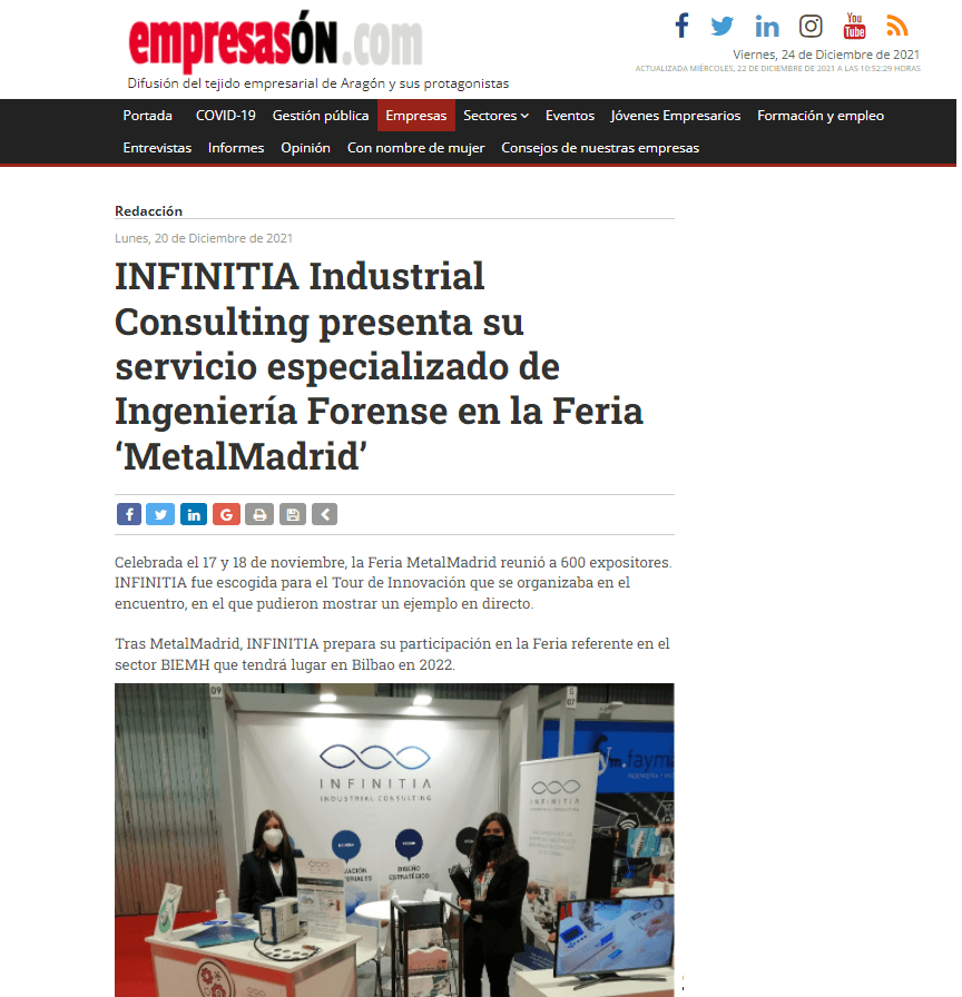 Infinitia in the media Infinitia in the media